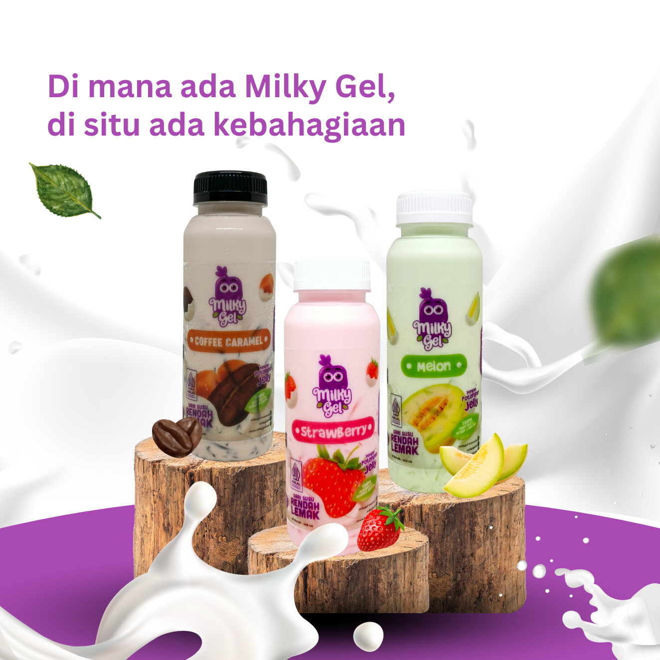 Di mana ada Milky Gel, (3)