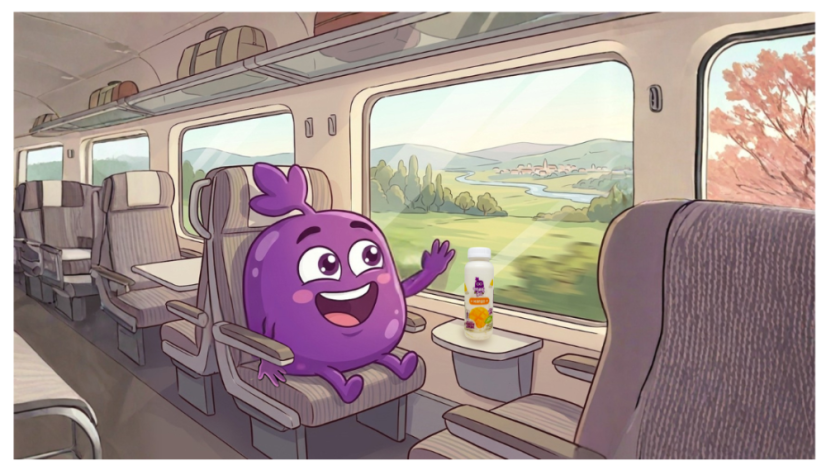 Milky Gel Teman Minum yang Pas Saat Perjalanan Mudik