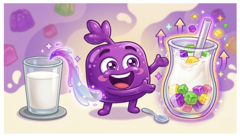 Milky Gel: Keunikan Susu Jelly Dibanding Susu Biasa