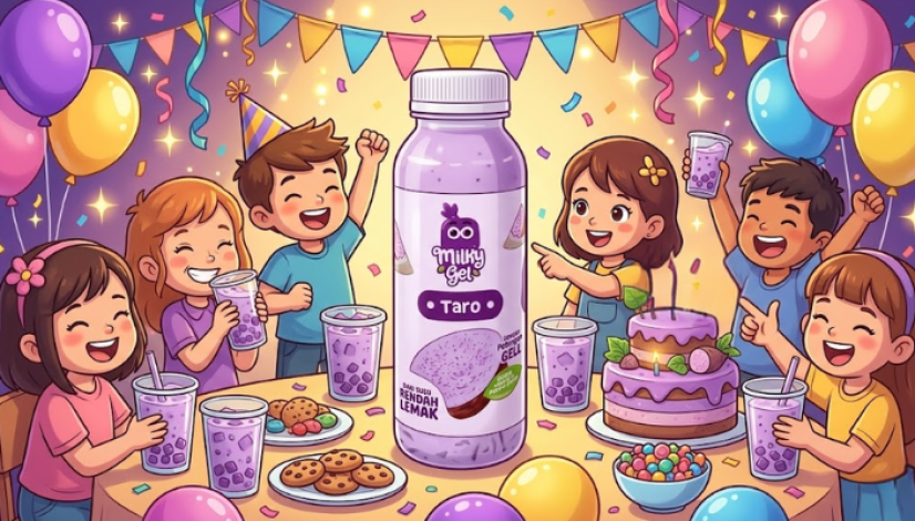 Milky Gel Susu Jelly Favorit untuk Momen Seru