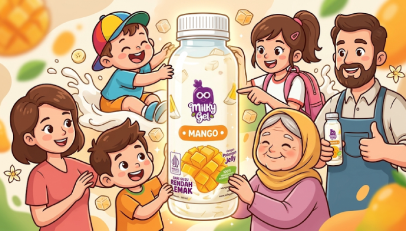 Milky Gel Susu Jelly Favorit untuk Semua Usia
