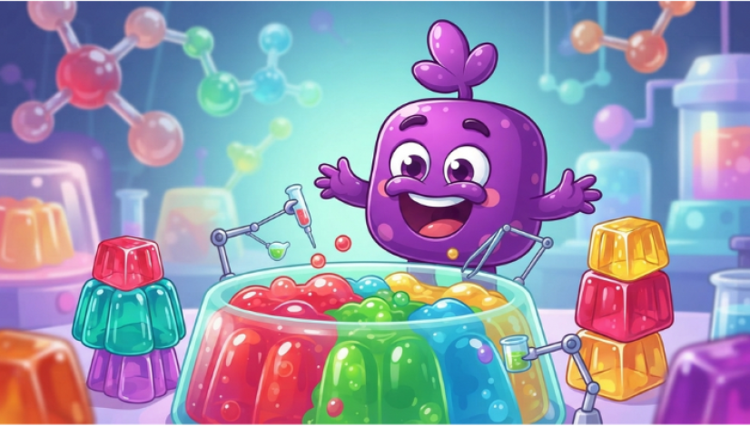 Milky Gel Sains di Balik Tekstur Kenyal Jelly yang Bikin Ketagihan