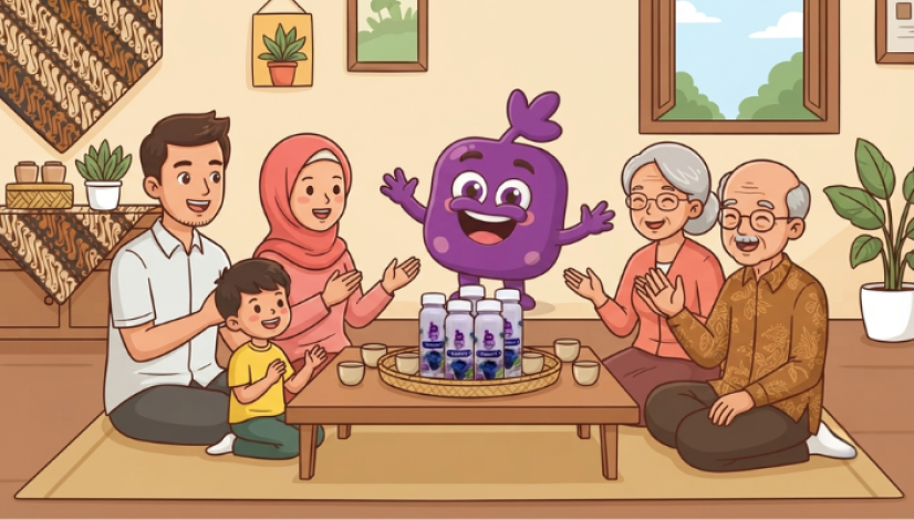 Milky Gel Silaturahmi Lebih Hangat dengan Suguhan Sederhana di Rumah